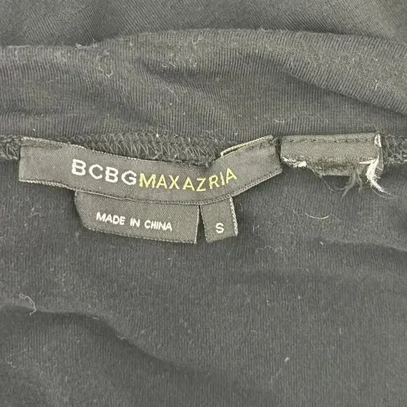 BCBG Maxazria Black Skirt with O-Ring Detail - Size Small - Picture 7 of 10